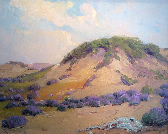 GEORGE DEMONT OTIS - "UNDER SUNNY SKIES" - Oil on Canvas - 19 7/8" x 23 7/8"