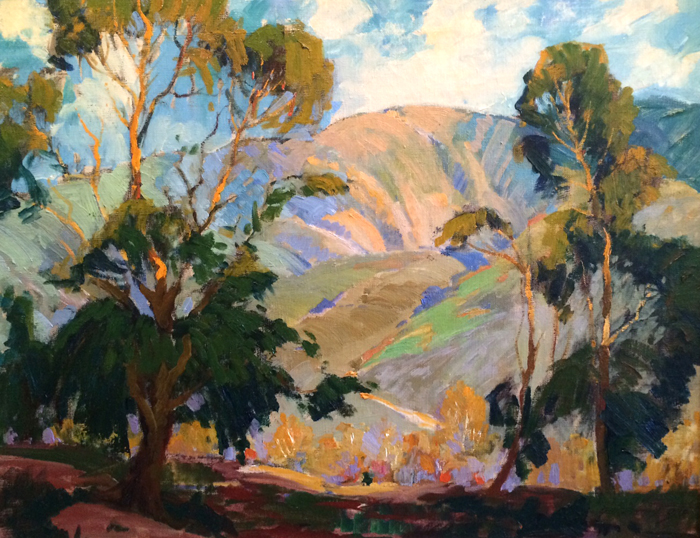 GEORGE DEMONT OTIS - "Mt. Tamalpais" - Oil on Canvas - 20" x 26"