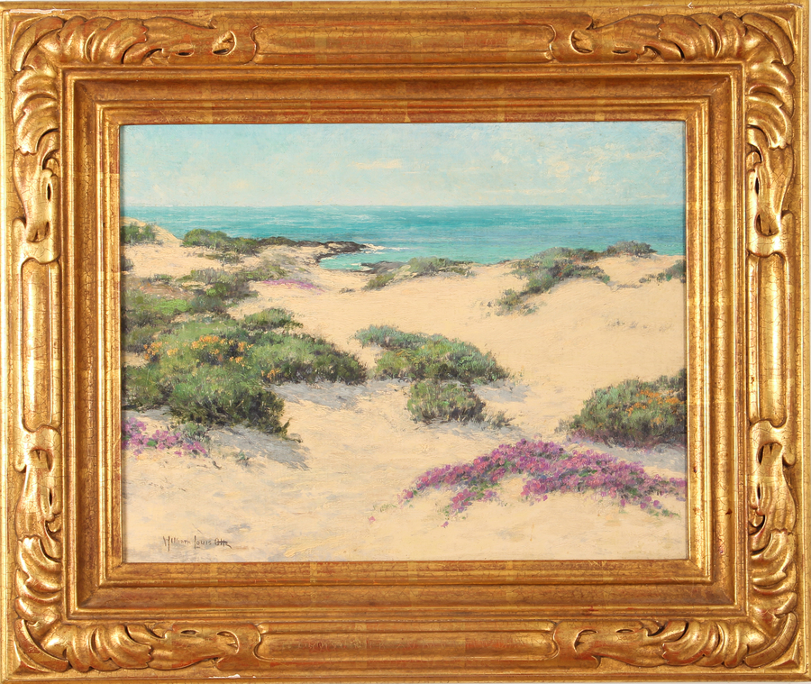 WILLIAM LOUIS OTTE - "Spring Days, Carmel California 1930" - 14" x 18"