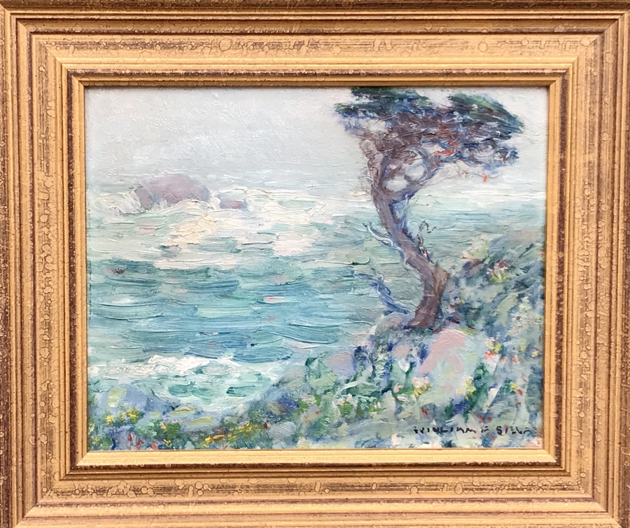 WILLIAM POSEY SILVA - "Point Lobos" - Oil - 8" x 10"