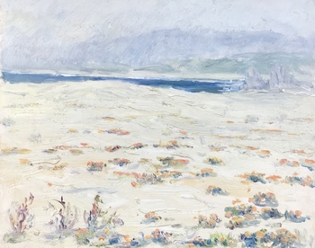 WILLIAM POSEY SILVA - "Dunes, Carmel Shore" - Oil - 8" x 10"